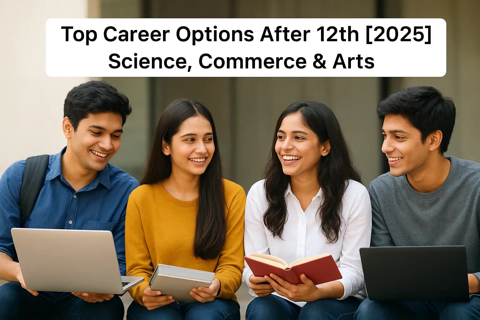 Career Options after 12th [2025]: Science, Commerce & Arts