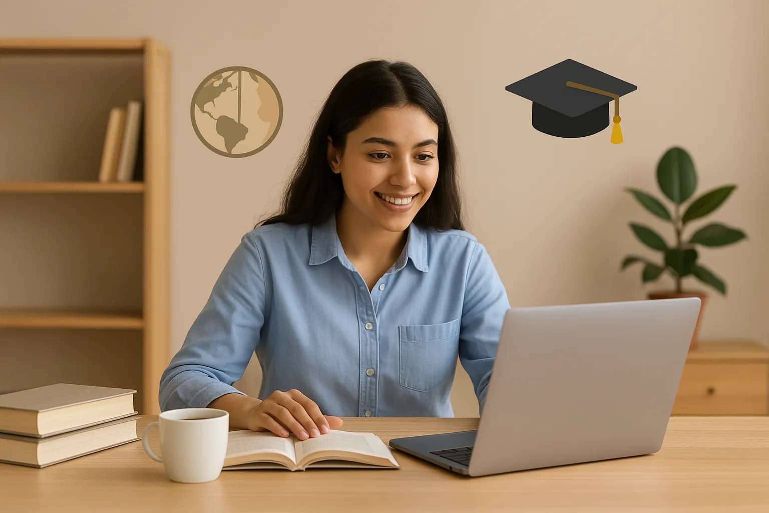 SMU online student