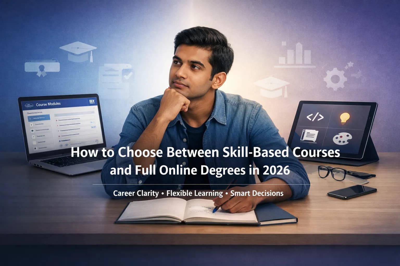 How to Choose Between Skill-Based Courses and Full Online Degrees in 2026