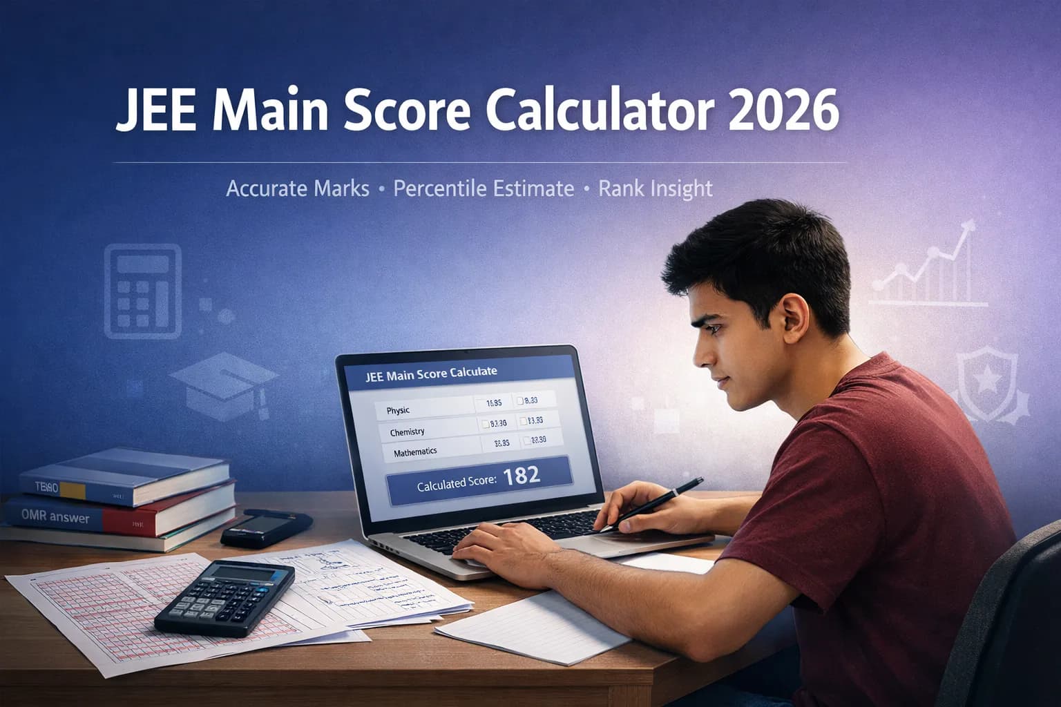 JEE Main Score Calculator 2026