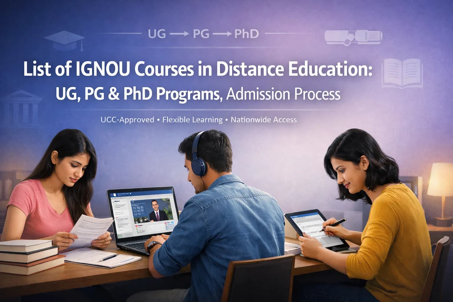 List of IGNOU Courses in Distance Education