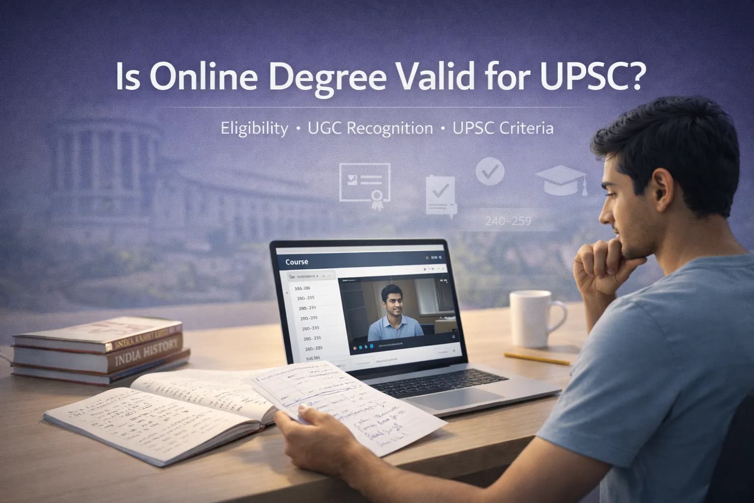 Is Online Degree Valid for UPSC? Full Guide for 2026 Aspirants