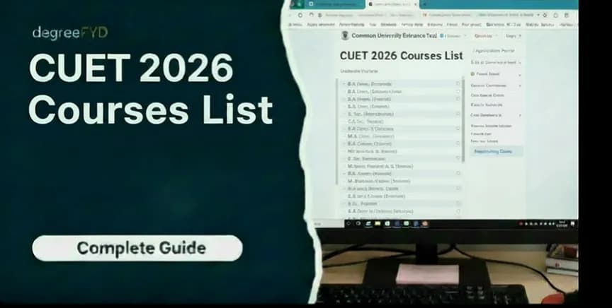 CUET 2026 Courses List: Stream-wise UG Courses for Engineering, Science, Commerce, Arts