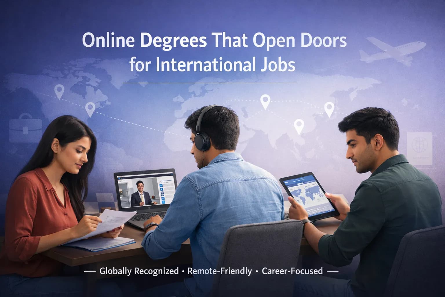 Online Degrees That Open Doors for International Jobs