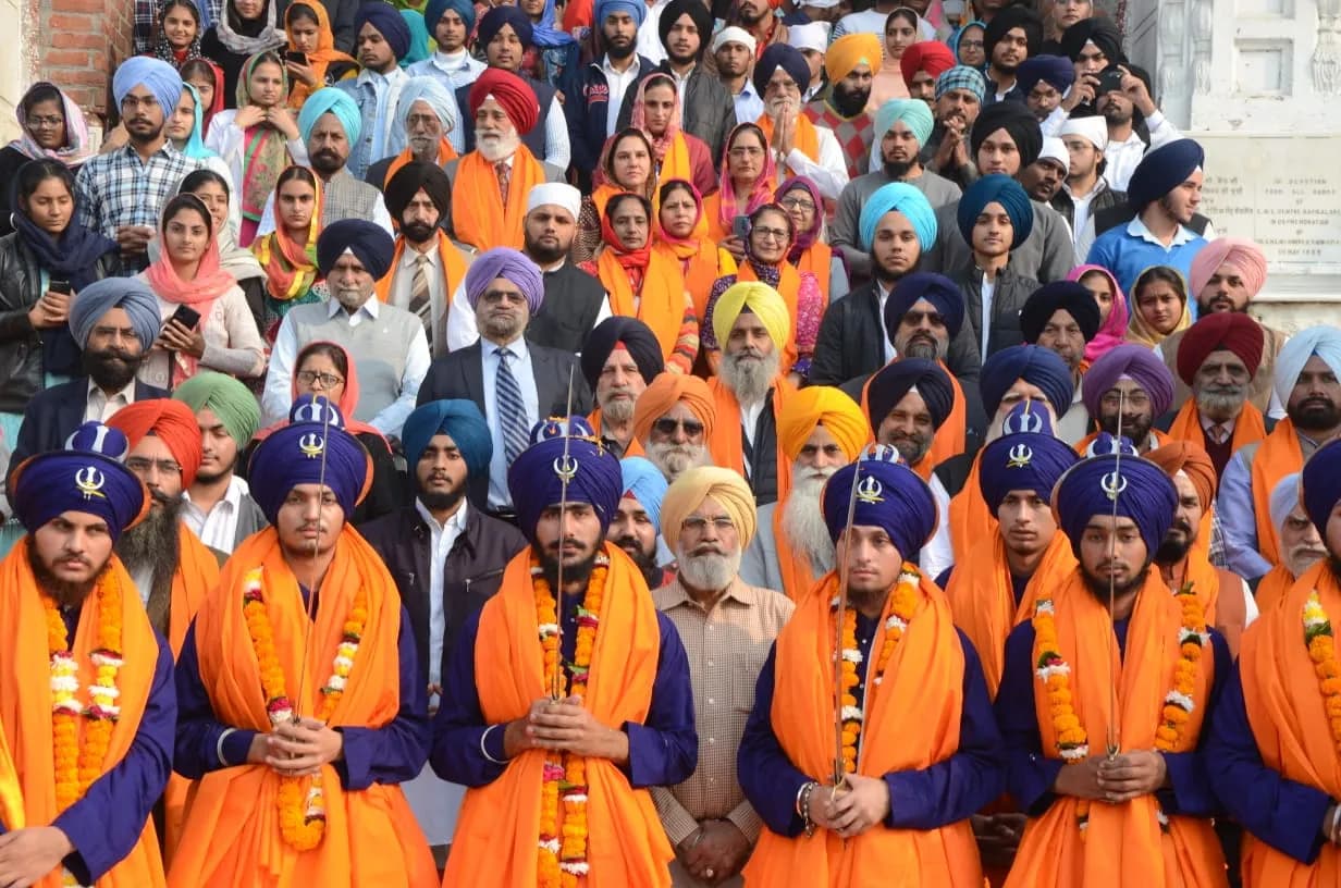 Khalsa College Campus Gathering