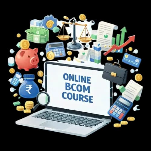 Online Bcom Course logo