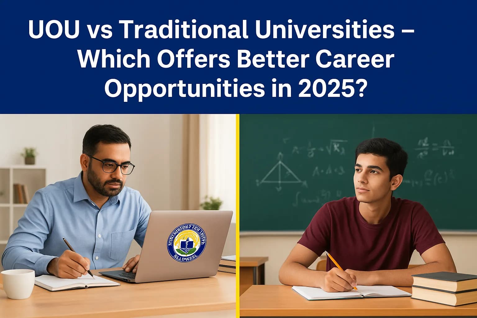 Uttarakhand Open University vs Traditional Universities: Which Offers Better Career Opportunities in 2025?