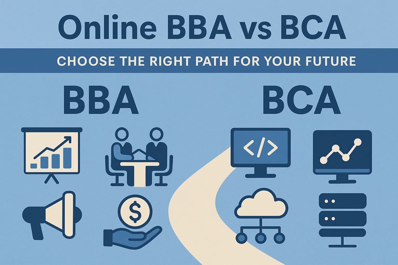 Online BBA vs. BCA : Which online course to Choose?