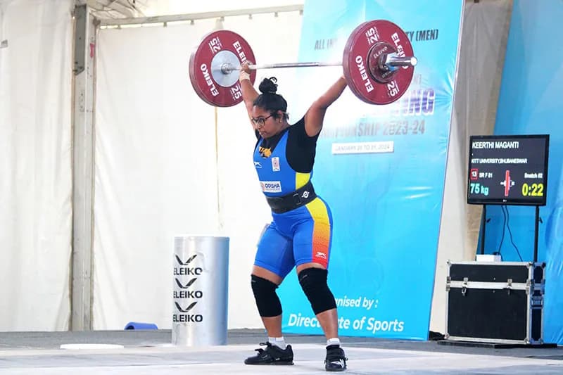 Chandigarh University Weight Lifting