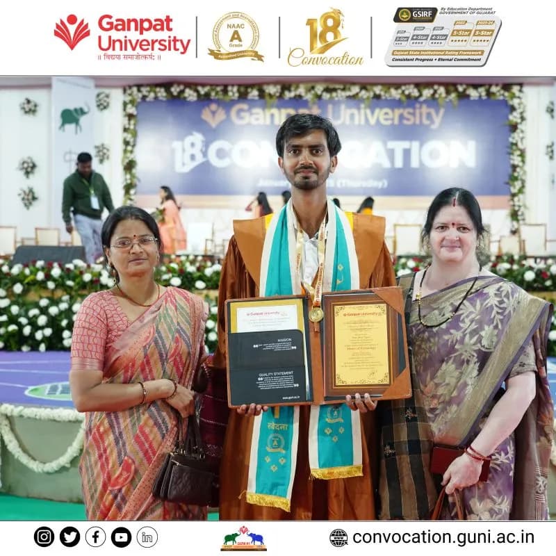 Ganpat University Achievement