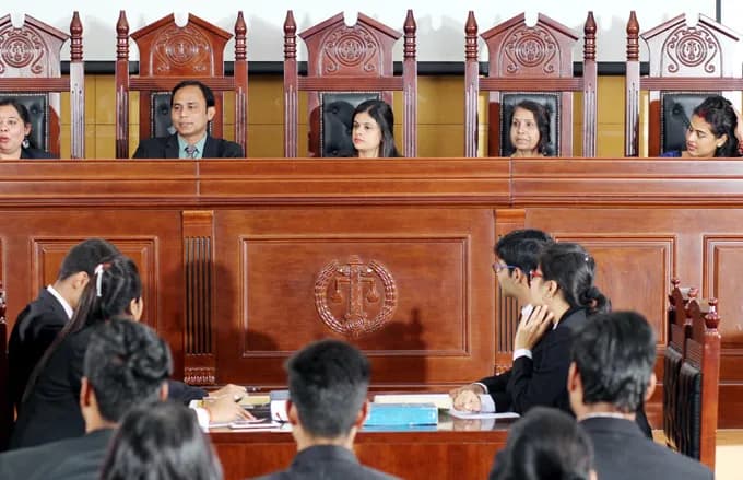 Amity University Lucknow Court Room