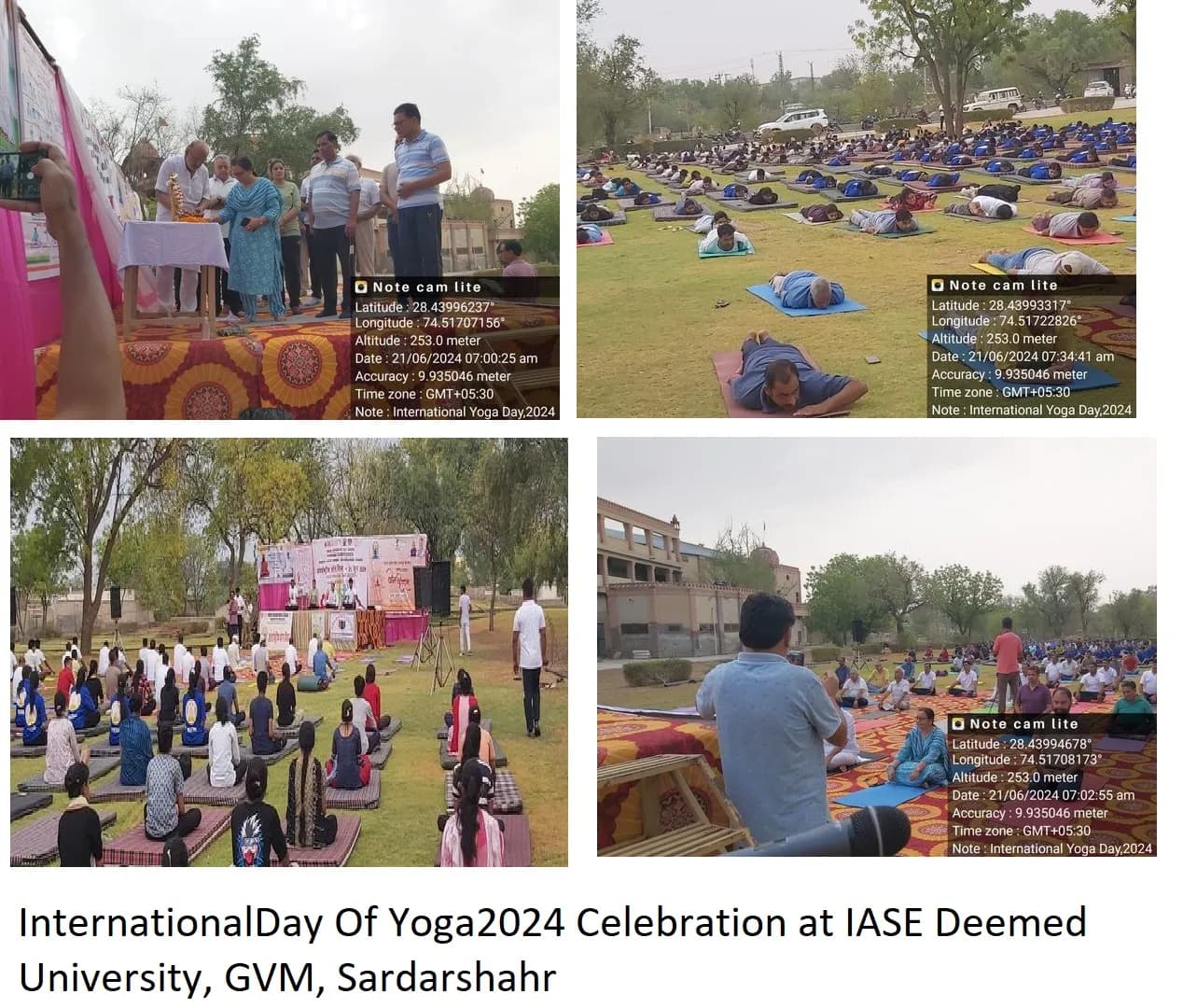 IASE Deemed University Events