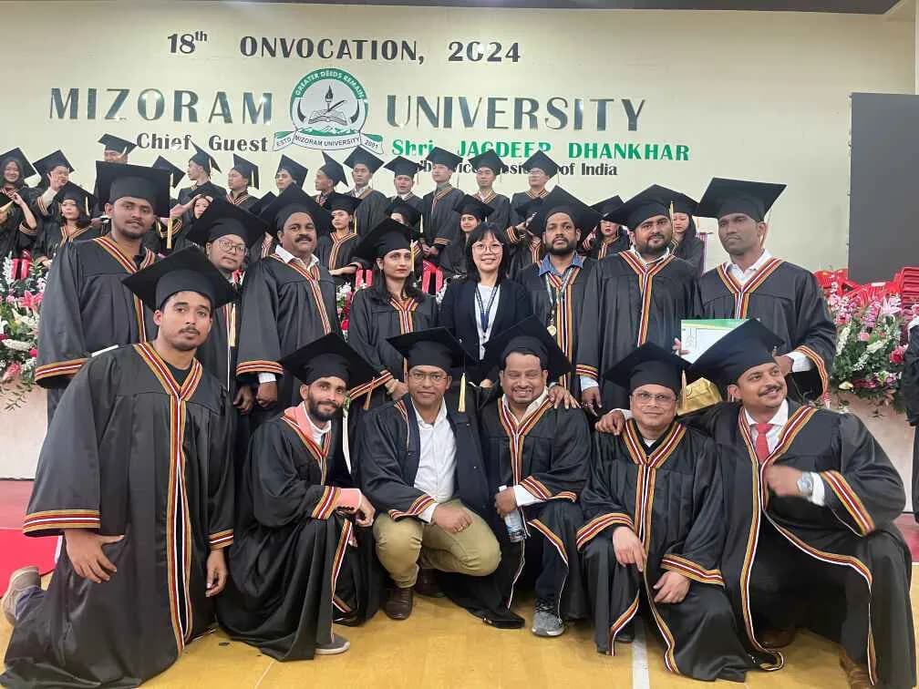 Mizoram University Convocation