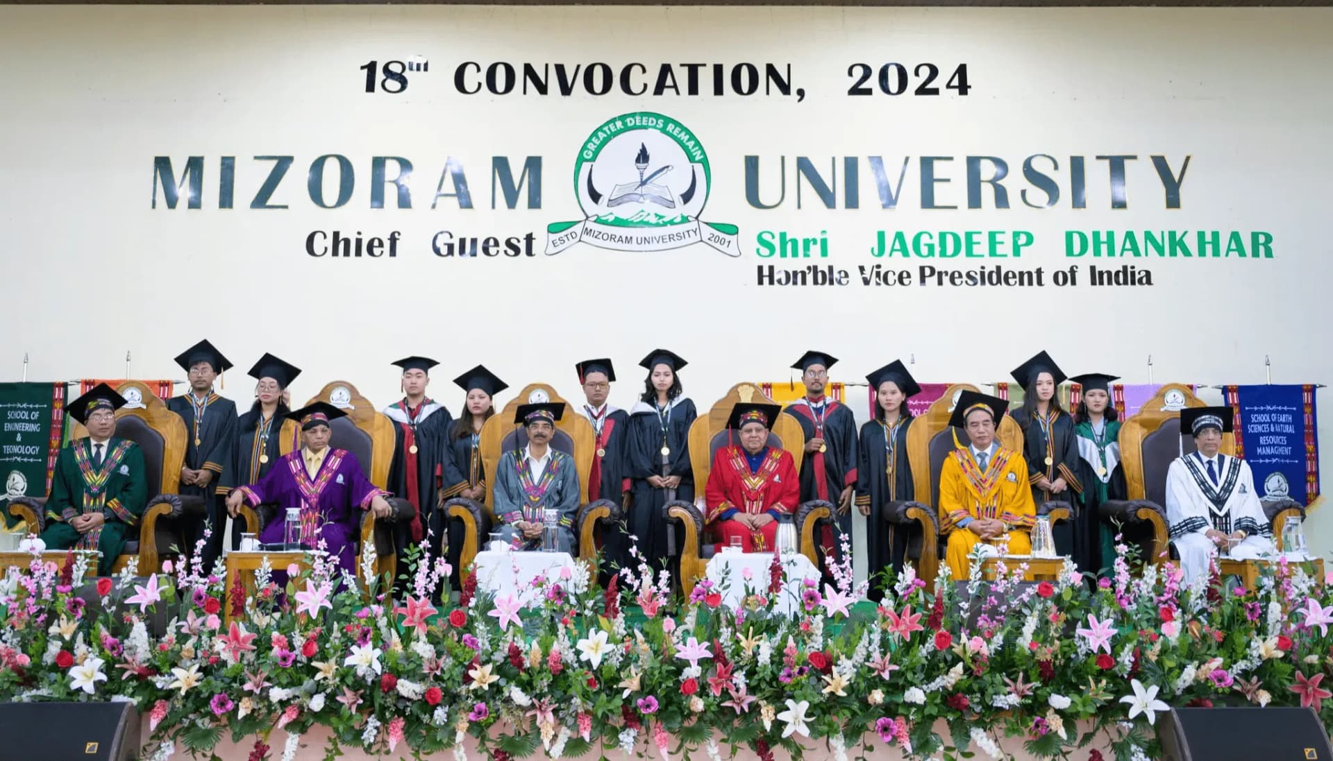 Mizoram University Convocation