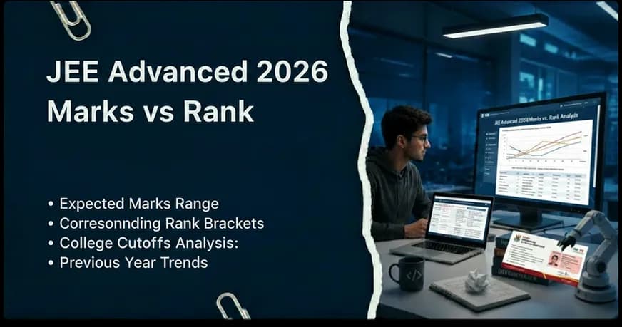 JEE Advanced 2026 Marks vs Rank