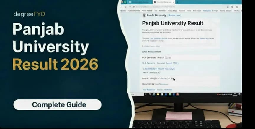 Panjab University Result 2026: Check UG, PG, Semester & PUCET Results Online