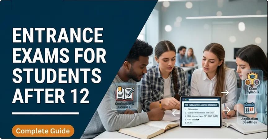 List of Entrance Exams for Commerce Students After Class 12