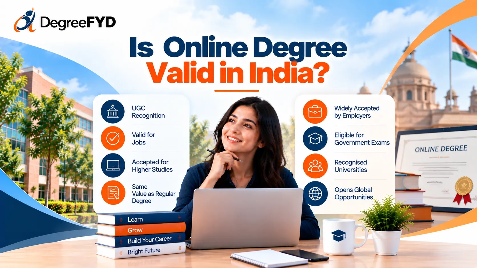 Is Online Degree Valid in India?