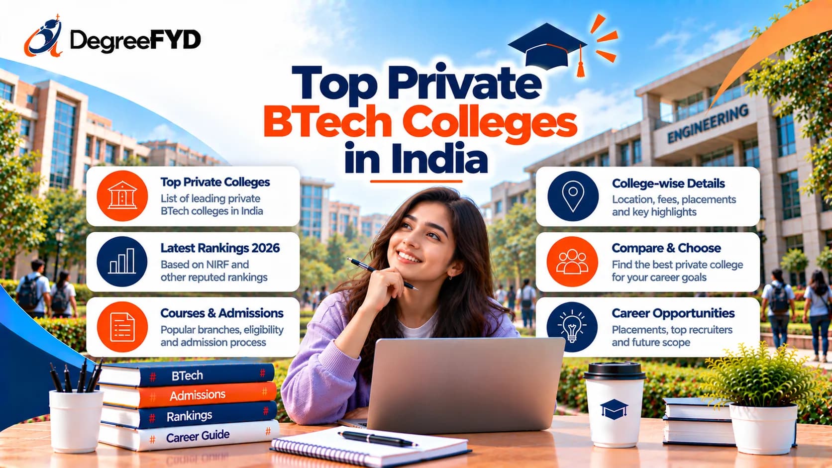 Top Private BTech Colleges in India