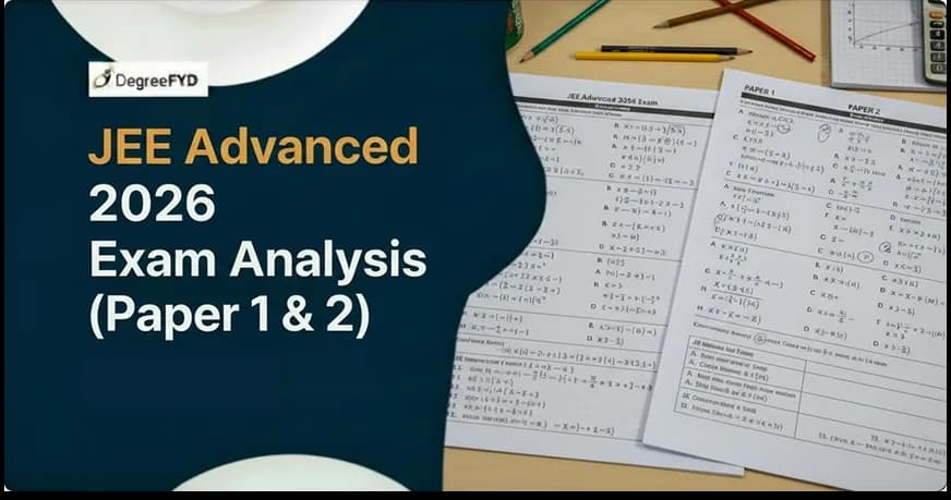 JEE Advanced 2026 Exam Analysis (Paper 1 & 2)