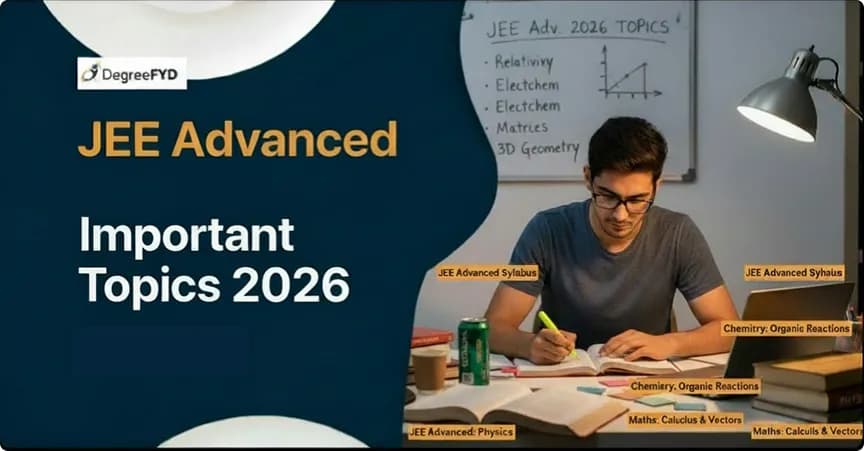JEE Advanced Important Topics 2026