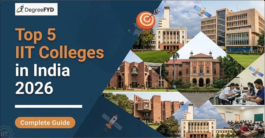 Top 5 IIT Colleges in India 2026