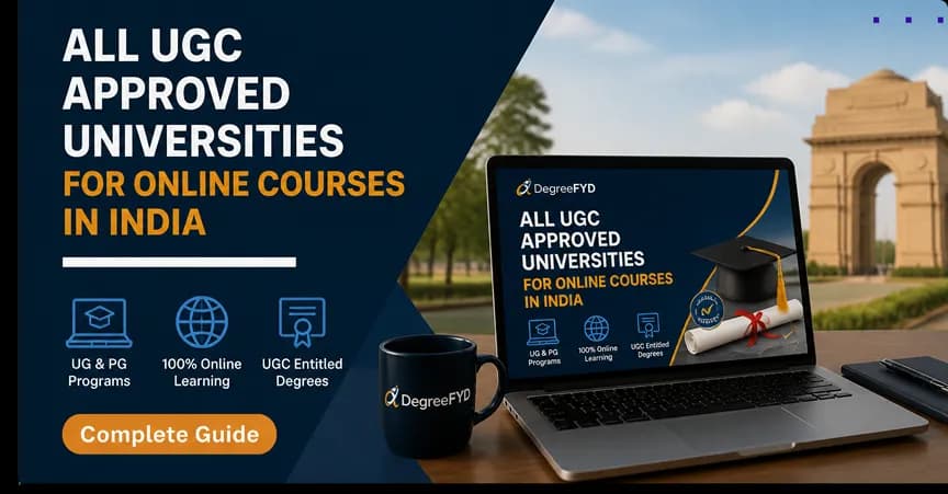 All UGC Approved Universities for Online Courses in India