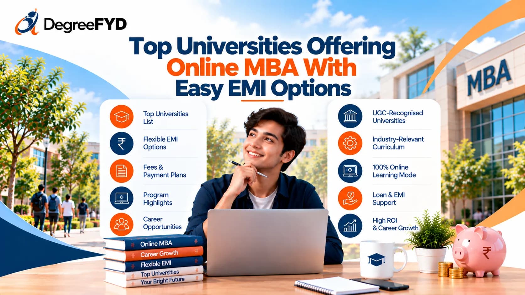 Top Universities Offering Online MBA With Easy EMI Options
