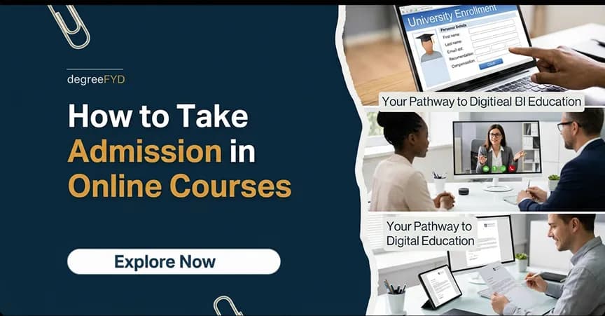 How to Take Admission in Online Courses