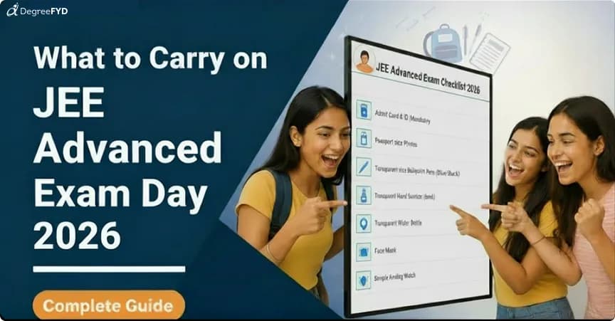 What to Carry on JEE Advanced Exam Day 2026