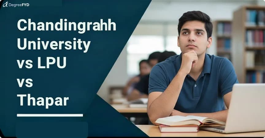 Chandigarh University vs LPU vs Thapar