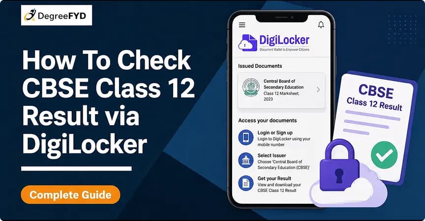 How To Check CBSE Class 12 Result via DigiLocker