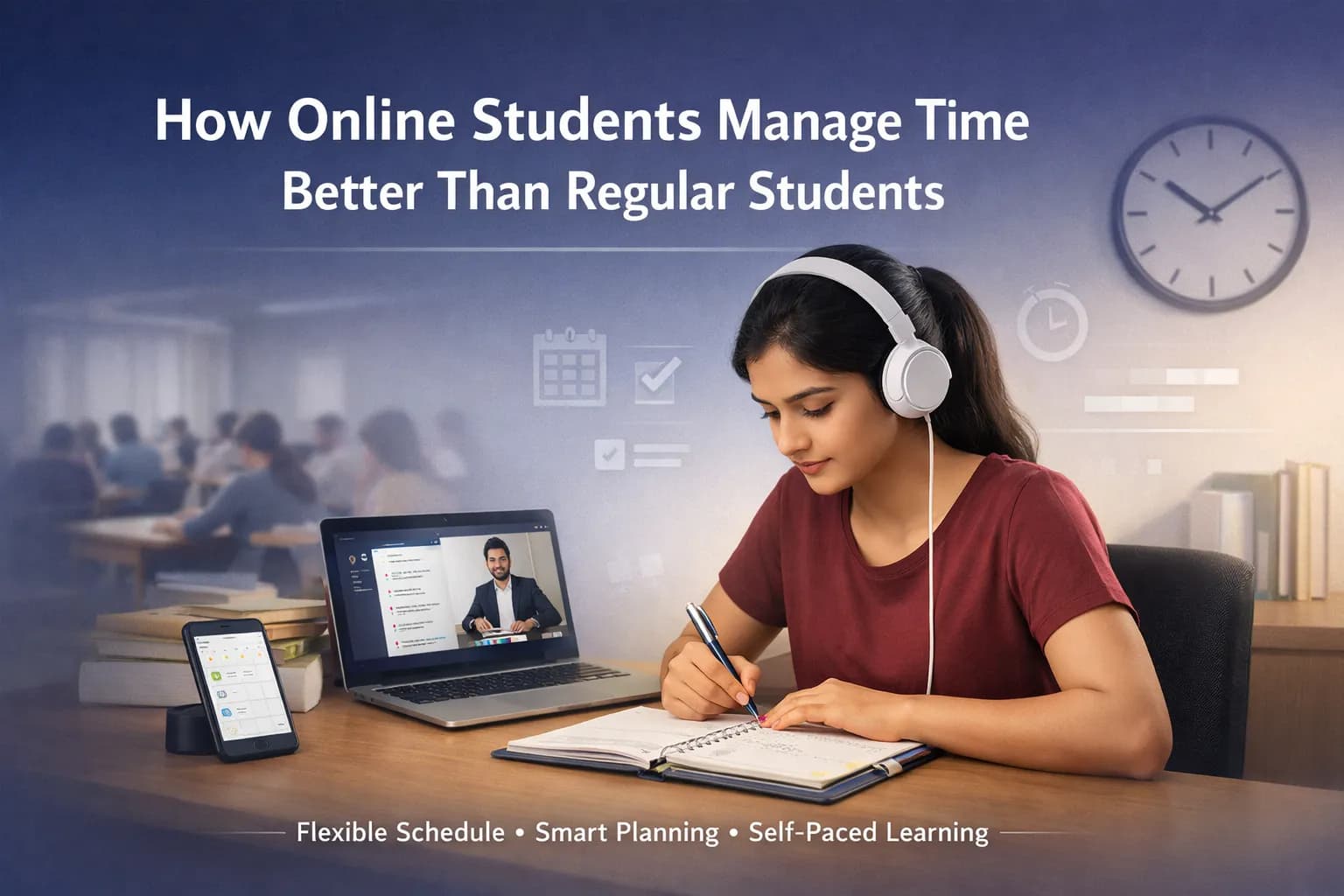 How Online Students Manage Time Better Than Regular Students