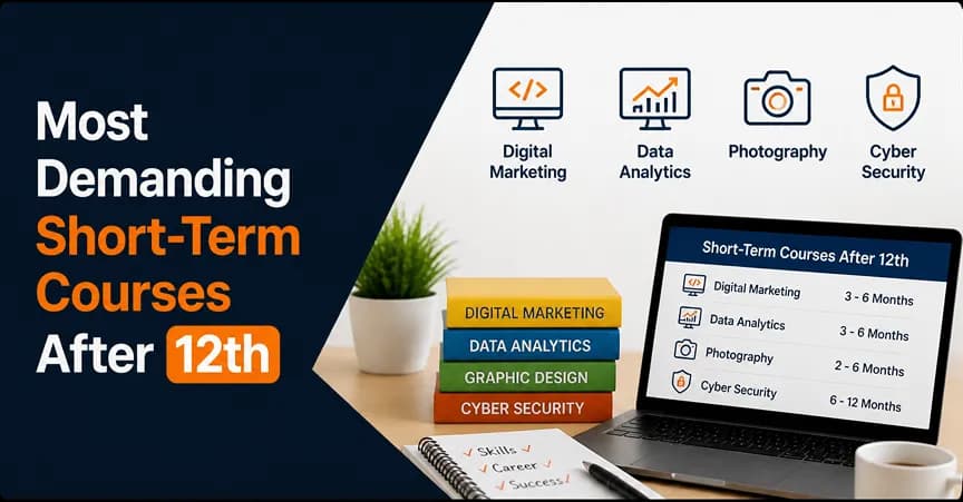 Most Demanding Short-Term Courses After 12th