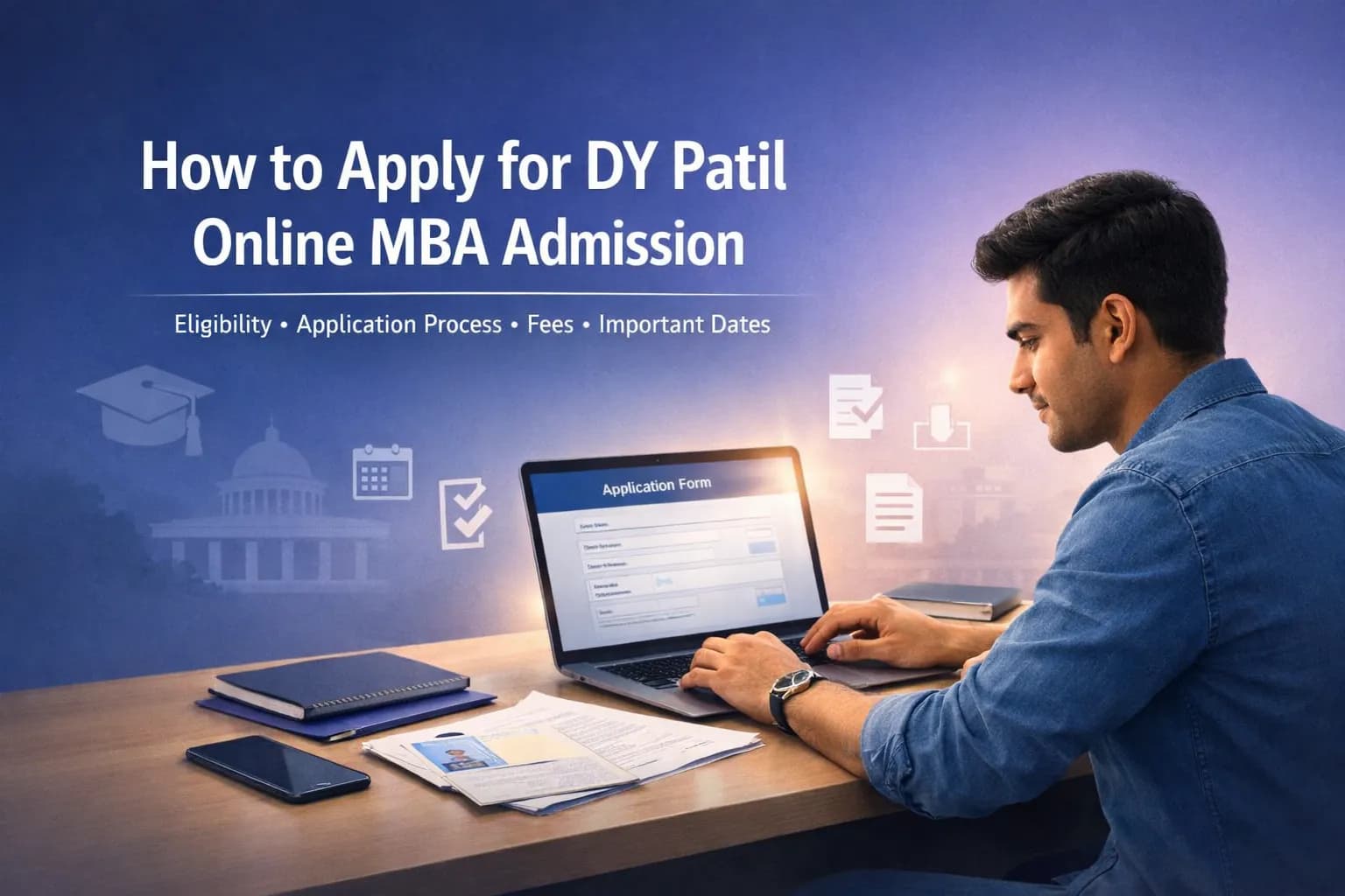 How to Apply for DY Patil Online MBA Admission
