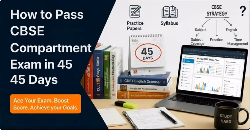 How to Pass CBSE Compartment Exam in 45 Days