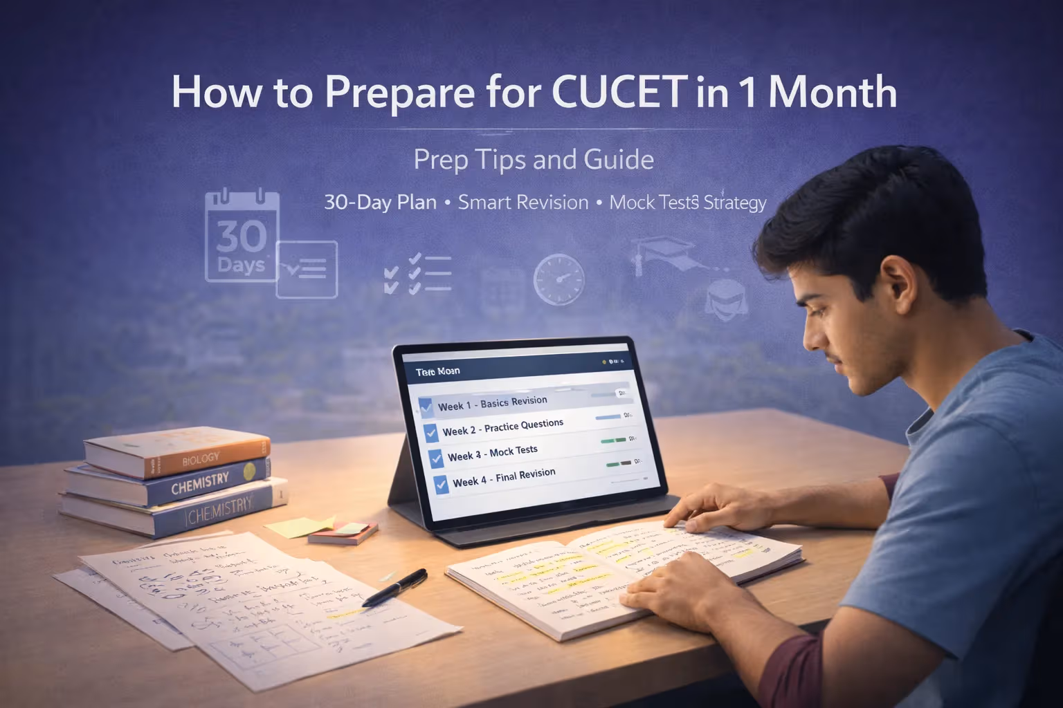 How to Prepare for CUCET in 1 Month: Prep Tips and Guide